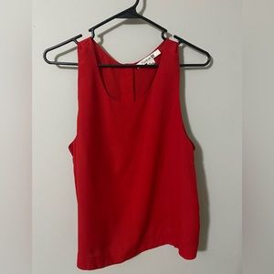 Red tank top